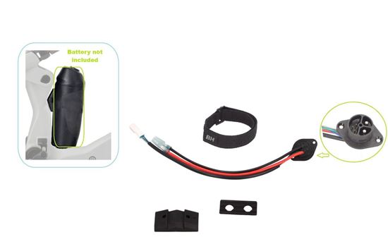 Imagen de  Kit cables+portabidón Extender BH iLYNX +SL